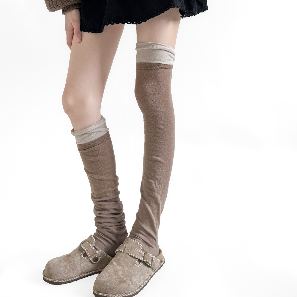 Boot Sock Slouchy - Guêtres amples à revers pour fille,