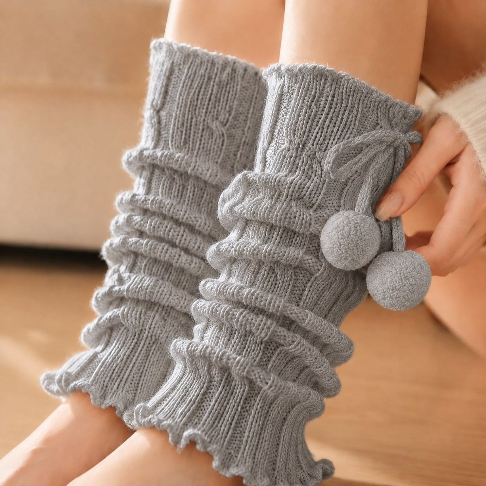 Jambières tricotées à motif to - Boot Sock Slouchy avis et prix